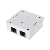 Priza Dubla Echipata Netrack 106-01, Cat.5e, UTP