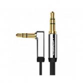 Cablu audio Ugreen AV119, 3.5mm jack male - 3.5mm jack male, unghi 90 grade, 5m, Black