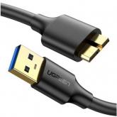Cablu Ugreen US130, USB-A - USB-B, 1m, Black