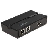 Switch KVM Delock 11491, Black