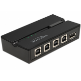 Switch KVM Delock 11493, Black