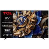 Televizor QD-Mini LED TCL Smart 115X955 Seria X955, 115 inch, Ultra HD 4K, Black