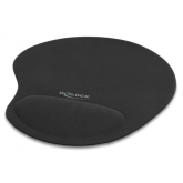 Mouse Pad Delock Ergonomic 12040, Black