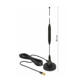 Antena Delock 12423, SMA, 3.5dBi, Black