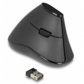 Mouse Optic Delock 12622, USB-A Wireless, Black