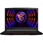 Laptop MSI Thin GF63 12VE, Intel Core i5-12450H, 15.6inch, RAM 16GB, SSD 512GB, nVidia GeForce RTX 4050 6GB, Windows 11, Black