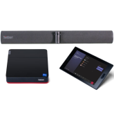Kit Lenovo Desktop ThinkSmart Core + ThinkSmart Controller + ThinkSmart Bar 180 Full Room, for Microsoft Team Rooms