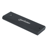Rack SSD Manhattan 130530, USB 3.2 Gen 2, M.2, Black
