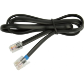 Cablu Jabra 14201-12, RJ9 male - RJ9 male, Black
