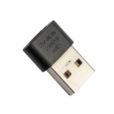Adaptor Jabra 14208-38, USB-A male - USB-C female, Black