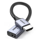 Cablu Ugreen HD165, HDMI male - HDMI female, 0.15 m, Black