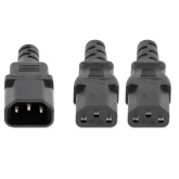 Cablu Manhattan Y-Splitter 157469, 2 x C13 - C14, 1.8 m, Black