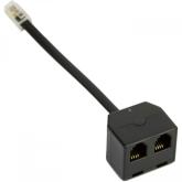Cablu Jabra 1600-289, RJ11 - 2 x RJ11, Black