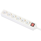 Prelungitor Manhattan 168335, 6 x Sockets, White