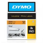 Banda adeziva Dymo RHINO 18436 19mm/5.5m BLACK ON ORANGE