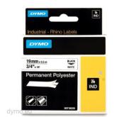 Banda Etichete Termice Dymo 18484 19mm/5.5m BLACK ON WHITE