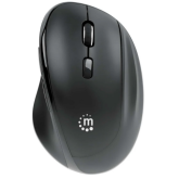 Mouse Optic Manhattan 190237, USB Wireless, Black