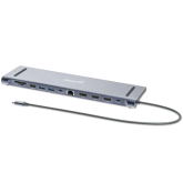 Docking Station Manhattan 12-in-1 190305, Gray