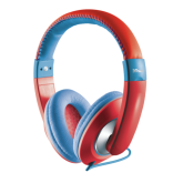 Casti cu microfon Trust Sonin Kids, Red-Blue