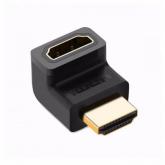 Adaptor Ugreen HD112, HDMI female - HDMI  male, Black