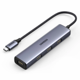 Hub USB Ugreen 20841, 4x USB 3. gen 1, Gray