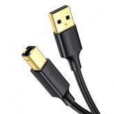 Cablu Ugreen US135, USB 2.0 - USB-B, 1m, Black