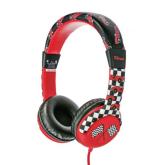 Casti cu microfon Trust Spila, 3.5mm jack, Black-Red