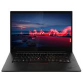 Laptop Lenovo ThinkPad P15 Gen1, Intel Core i7-10750H, 15.6inch, RAM 16GB, SSD 512GB, nVidia Quadro T1000 4GB, Windows 10 Pro, Black