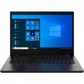 Laptop Lenovo ThinkPad L14 Gen 1, AMD Ryzen 5 4500U, 14inch, RAM 8GB, SSD 256GB, AMD Radeon Graphics, Windows 10 Pro, Black