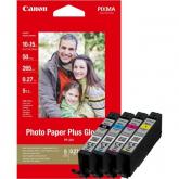 Pack Cartuse Canon CLI-581 C/M/Y/BK + Photo Paper (PP-201 50sheets) 2106C005AA