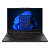 Laptop Lenovo ThinkPad X13 Gen 4, Intel Core i7-1355U, 13.3inch, RAM 16GB, SSD 1TB, Intel Iris Xe Graphics, 5G, Windows 11 Pro, Deep Black