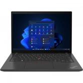 Laptop Lenovo ThinkPad T14 Gen 4, Intel Core i5-1335U, 14inch, RAM 16GB, SSD 512GB, Intel Iris Xe Graphics, Windows 11 Pro, Thunder Black