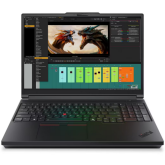 Laptop Lenovo ThinkPad P16 Gen 3, Intel Core Ultra 9 275HX, 16 inch, RAM 64GB, SSD 1TB, nVidia RTX PRO 4000 16GB, Windows 11 Pro, Black