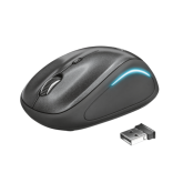 Mouse Optic Trust Yvi FX, USB Wireless, Black