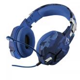 Casti cu microfon Trust GXT 322B Carus, 3.5mm jack, Blue
