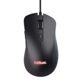 Mouse Optic Trust GXT924 YBAR+, USB, Black