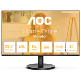 Monitor LED AOC 24B3QA2, 23.8 inch, 1920 x 1080 pixeli, 1 ms, Black