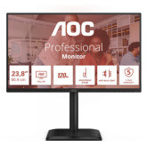Monitor LED AOC 24E4CV, 23.8 inch, 1920 x 1080 pixeli, 4 ms, Black