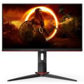 Monitor LED AOC 24G2SPU/BK, 23.8inch, 1920x1080, 1ms, Black