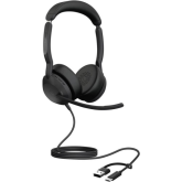 Casti cu microfon Jabra Evolve2 50 Stereo UC, USB-C/A, Black