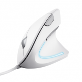  Mouse Optic Trust Verto Ergo, USB, White 