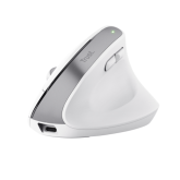 Mouse Optic Trust Bayo Plus, USB Wireless/Bluetooth, White