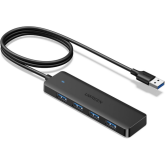 HUB USB Ugreen CM219, 4 x USB 3.2 gen 1, Black