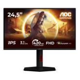 Monitor LED AOC 25G4KUR, 24.5 inch,  1920 x 1080 pixeli,  1 ms GTG, Black