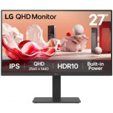 Monitor LED LG 27BA54QB, 27 inch, 2560 x 1440 pixeli, 5 ms GTG, Black