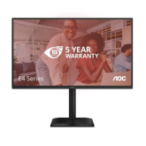 Monitor LED AOC 27E4CV, 27 inch, 1920 x 1080 pixeli, 4 ms GtG, Black