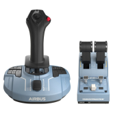Joystick Thrustmaster 2960842 TCA Officer Pack Airbus Edition, Blue