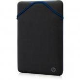 Husa HP Reversible Protective Sleeve pentru laptop de 15.6inch, Black-Blue