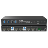 Switch KVM EvoConnect HDCVT-HDC-KSWB22HD, 4 x HDMI, Black