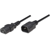 Cablu alimentare Manhattan Power Extension Cable, C13 - C14, 1.8 m, Black